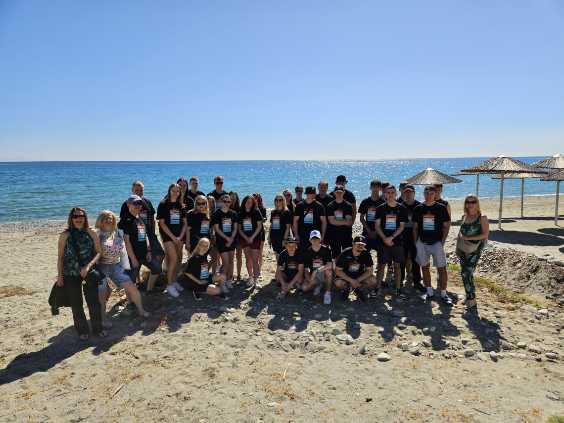 Uczniowie Powiatowego Centrum Kształcenia Zawodowego i Ustawicznego w Chodczu odbyli dwutygodniowe praktyki zawodowe w Grecji