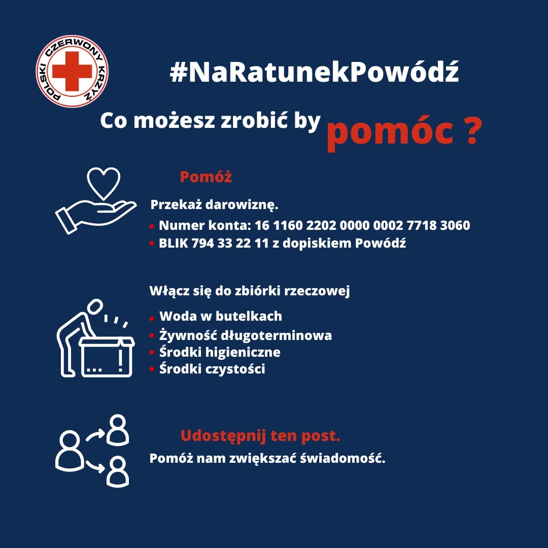 POMOC DLA POWODZIAN